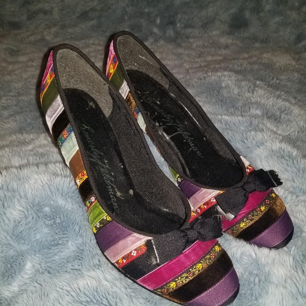 Beverly Feldman Ribbon Heels